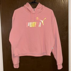 Puma Cropped Hoodie